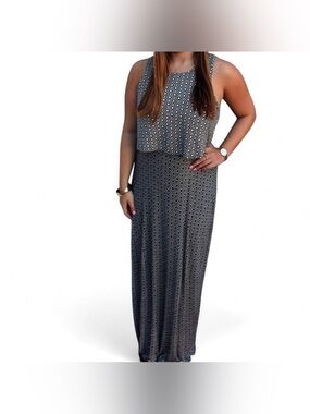 loft beach scroll cutout tiered maxi dress LOFT | Dresses | Loft Beach Scroll Cutout Tiered Maxi Dress